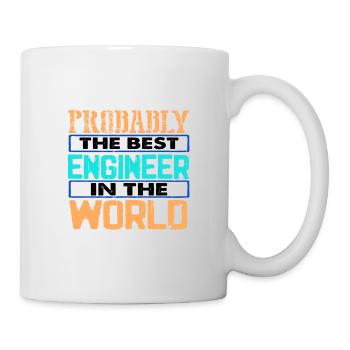Engineer Gifts Probably Best Engineering in the - Mug - white - Right