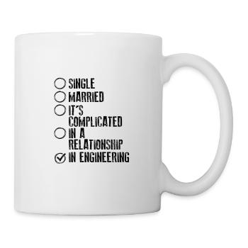 Engineer Gifts It's Complicated In Engineering - Mug - white - Right
