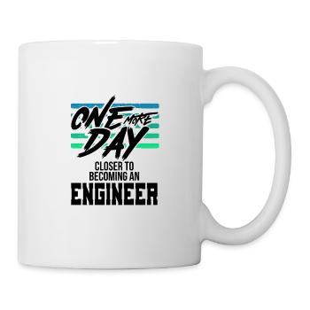 Engineer Gift One Day Closer to Becoming an - Mug - white - Right