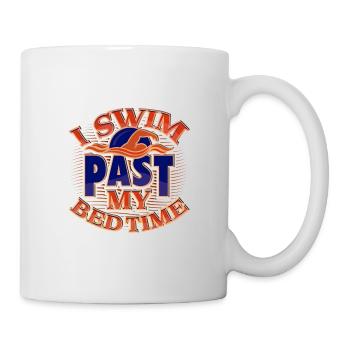 Cadeau de nageur Nager devant mon heure du coucher Nager Les cadeaux de l’équipe - Mug blanc - blanc - Droite