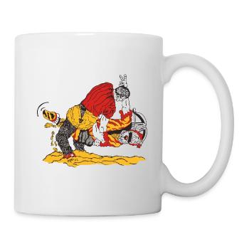 Sport, Wiltsch, Schwingen, Schweiz, - Tasse - Weiß - Rechts