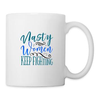 Women's Inspirational Gift Nasty Women Keep - Mug - white - Right