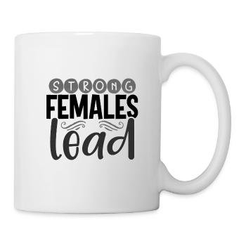 Les dons inspirants des femmes fortes dirigent les femmes - Mug blanc - blanc - Droite
