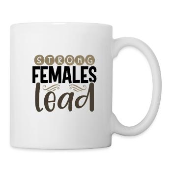 Les dons inspirants des femmes fortes dirigent les femmes - Mug blanc - blanc - Droite