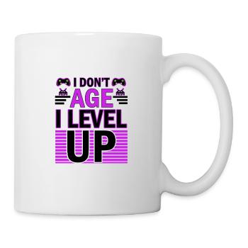 Anniversaire du joueur Ne vieillissez pas Le jeu de niveau supérieur - Mug blanc - blanc - Droite