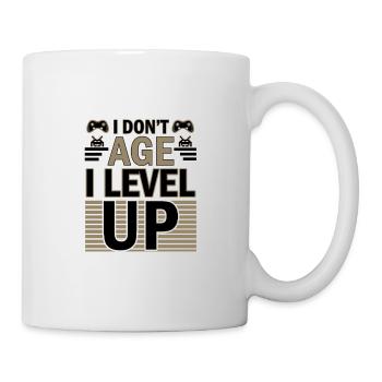 Les cadeaux d’anniversaire des joueurs ne vieillissent pas Jeu de niveau supérieur - Mug blanc - blanc - Droite