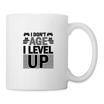 Anniversaire du joueur Ne vieillissez pas Le jeu de niveau supérieur - Mug blanc - blanc - Droite