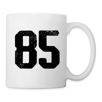 85 number jersey - Mug - white - Right