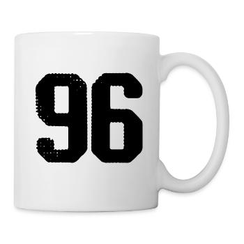 96 number jersey - Mug - white - Right