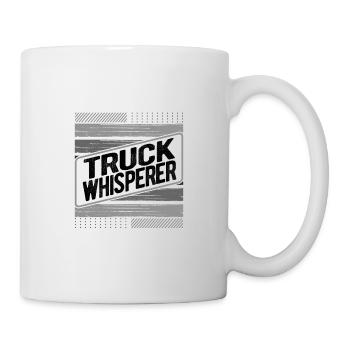 Camion Whisperer Cadeau Camion Chauffeur Cadeaux Camion - Mug blanc - blanc - Droite