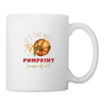 Autumn Most Pumpkiny Season of All Thanksgiving - Mug - white - Right