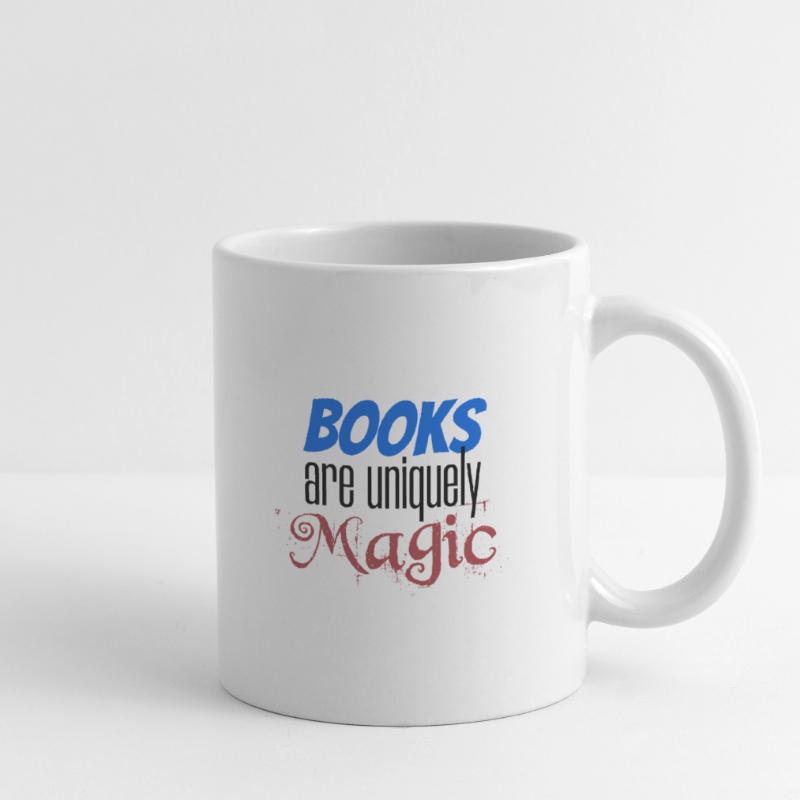 Book Lover Geschenke Bücher sind einzigartig Magic Reader Tasse
