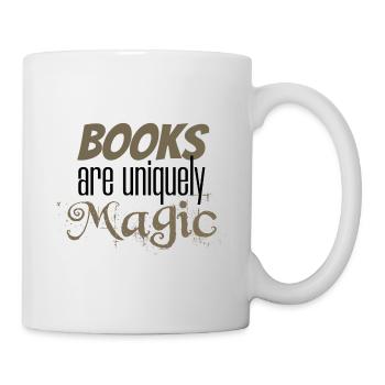 Book Lover Gift Books are Uniquely Magic Reader - Mug - white - Right