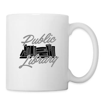 Librarian Gift Public Library Book Lover Gift - Mug - white - Right