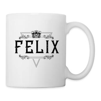 Felix Name - Tasse - Weiß - Rechts
