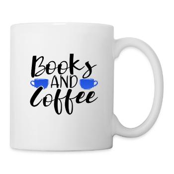 Coffee Lover Gift Books and Coffee Gift - Mug - white - Right