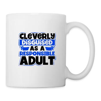 Sarcastic Cleverly Disguised as Responsible Adult - Mug - white - Right