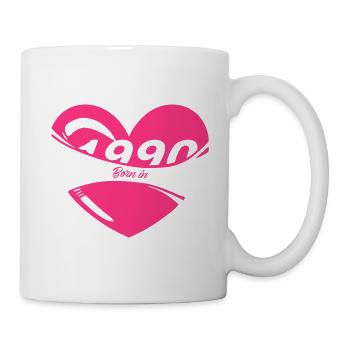 32 ans / anniversaire 32 ans / femme 32 ans - Mug blanc - blanc - Droite