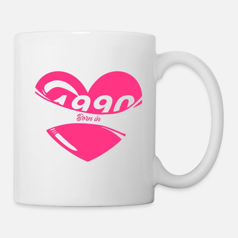32 ans / anniversaire 32 ans / femme 32 ans - Mug blanc - blanc