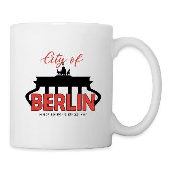 Berlin - Mug blanc - blanc - Droite