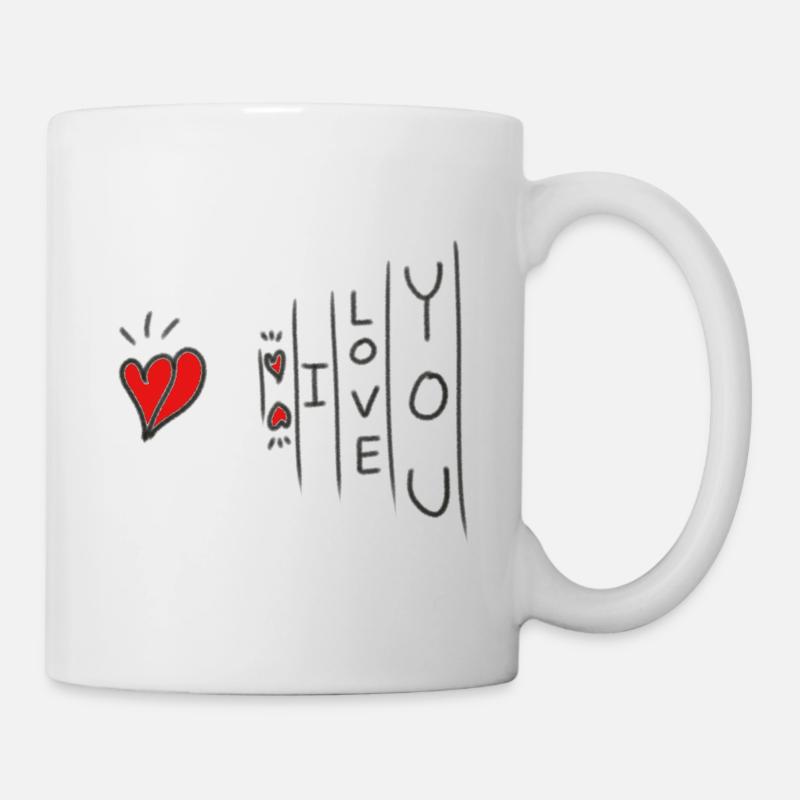 Love - Tasse - Weiß