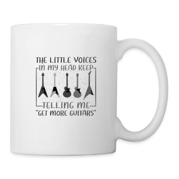 Guitarist Gift Little Voice in Head Telling Me to - Mug - white - Right