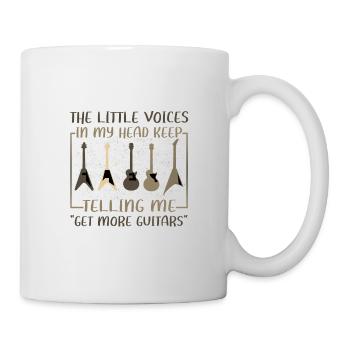 Guitarist Gift Little Voice in Head Telling Me to - Mug - white - Right