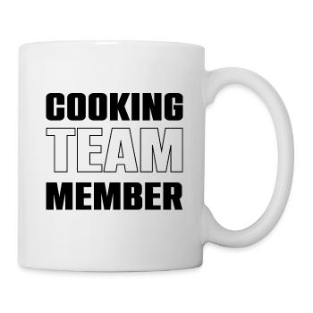 Cooking Team - Tasse - Weiß - Rechts