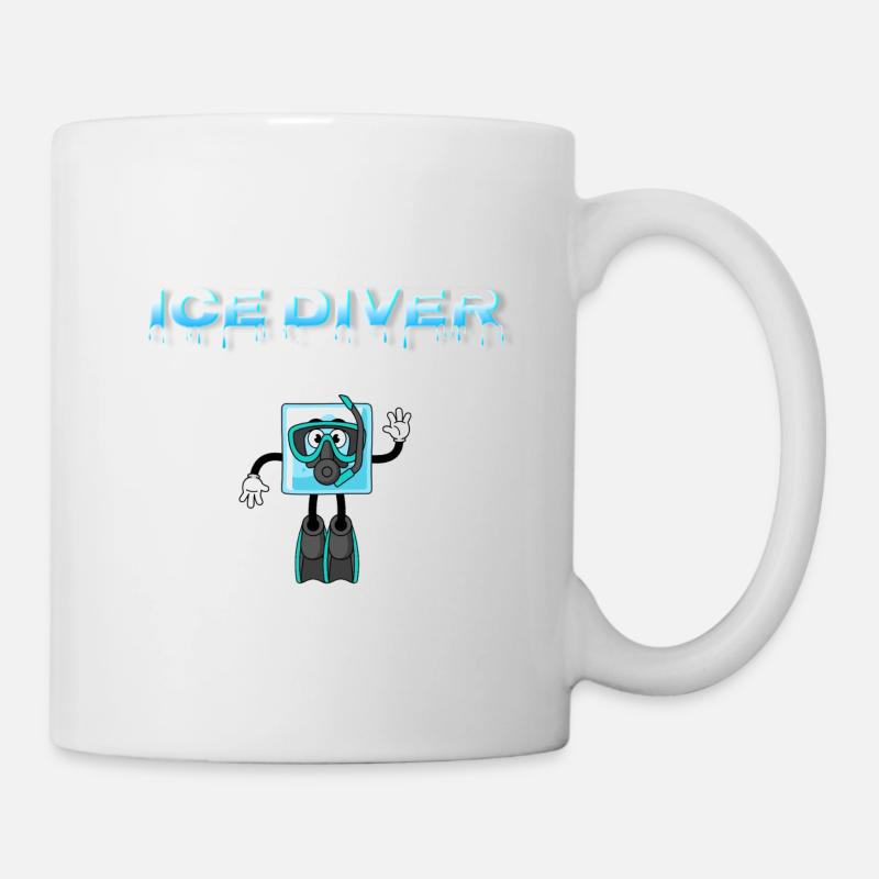 ICE DIVER - Mug blanc - blanc