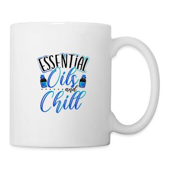 EO Humor Essential Oils And Chill Essential Oils - Mug - white - Right