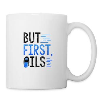 Essential Oil Gift But First Essential Oils Gift - Mug - white - Right