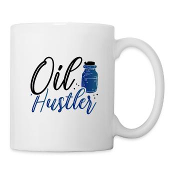 Oil Hustler Cadeaux Huiles essentielles - Mug blanc - blanc - Droite