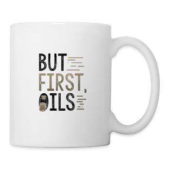 Essential Oil Gift But First Essential Oils Gift - Mug - white - Right