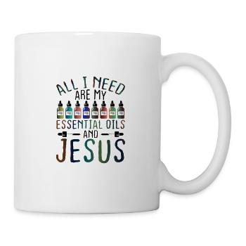 Christian Gift EO Practitioner All I Need My - Mug - white - Right