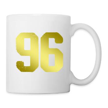 maillot numéro 96 - Mug blanc - blanc - Droite