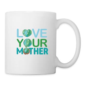 Environmentalist Gift Love Your Mother Earth - Mug - white - Right