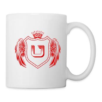 Lettre U Armoiries - Mug blanc - blanc - Droite