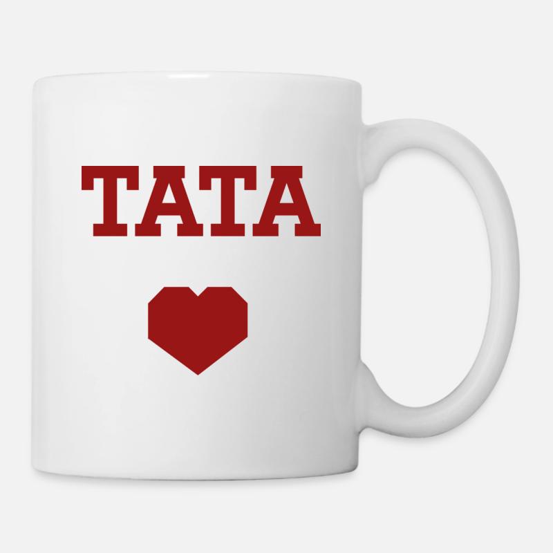 Tata cœur - Mug blanc - blanc
