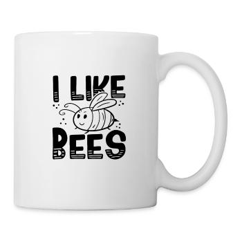 Cadeau d’apiculture J’aime les abeilles Cadeaux d’apiculteur - Mug blanc - blanc - Droite