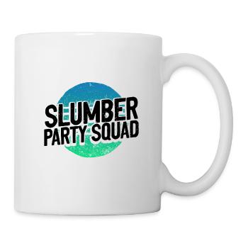 Cadeau Soirée pyjama Cadeaux de l’escouade de la fête du sommeil de la fille - Mug blanc - blanc - Droite