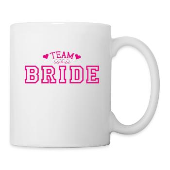 Team Braut - Tasse - Weiß - Rechts