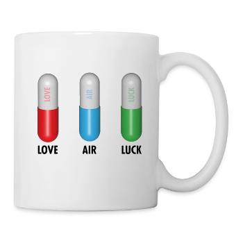Pills for Love Air Luck - Mug - white - Right