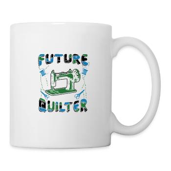 Quilting Humor Future Quilter Gifts - Mug - white - Right