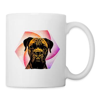 Boxeur - Mug blanc - blanc - Droite