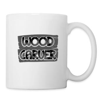 Woodsman Gift Wood Carver Gifts - Mug - white - Right