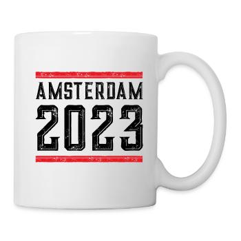 Amsterdam 2023 - Mug blanc - blanc - Droite