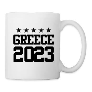 Grèce 2023 - Mug blanc - blanc - Droite