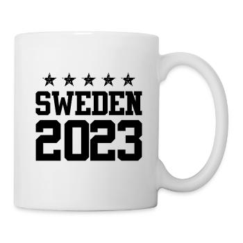 Suède 2023 - Mug blanc - blanc - Droite