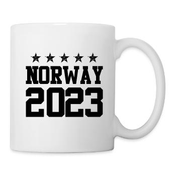 Norway 2023 - Tasse - Weiß - Rechts