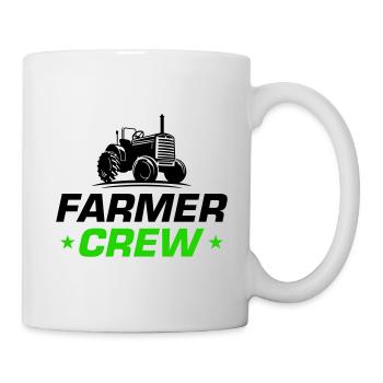 Tracteur Bauer Farmer Crew - Mug blanc - blanc - Droite